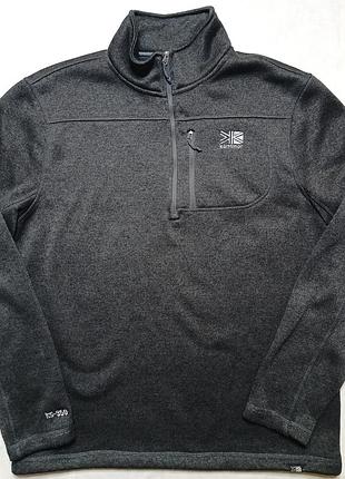 Флісовий светр karrimor 350 l xl сіра