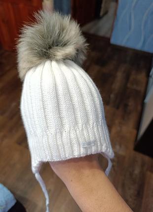 Зимняя шапочка для малышей 38/40