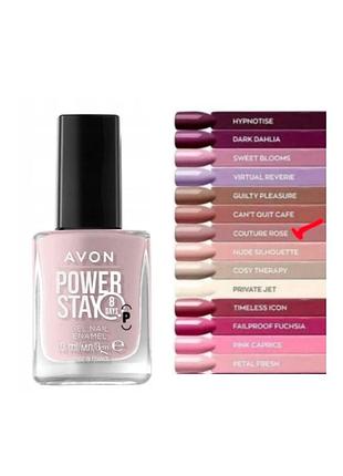 Лак для нігтів суперстійкість avon counture rose (трояндовий від кутюр)