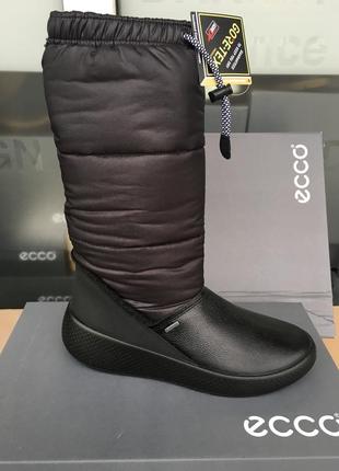 Зимние подростковые сапоги  ecco ukiuk  723713 58154