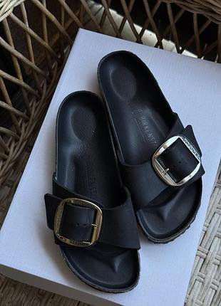 Оригінальні шльопки birkenstock madrid big buckle, розмір 39
