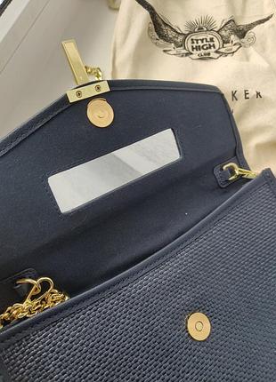 Ted baker роскошная кожаная сумка клатч 3