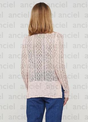 Утонченный джемпер ажурной вязкой от maurices америка