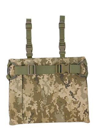 Каремат односекционный 2 см cordura 500d с креплением на пояс пиксель мм14 tops