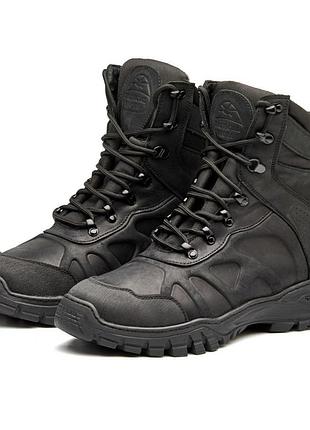 Зимові берці на мембрані gore-tex +5 -15 чорні tops