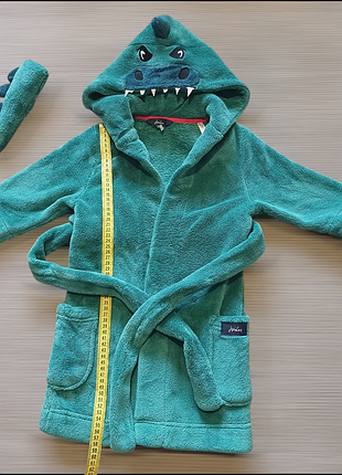 Детский махровый халатик “дино” 🦖