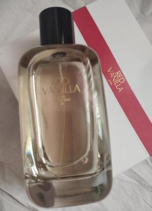 Туалетна вода zara - red vanilla великим об'ємом