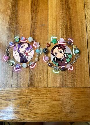 Браслети парні аніме🖤🩷. ціна за один 89 грн