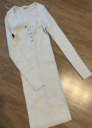 Вʼязана сукня stradivarius