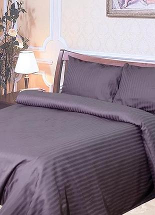 Простынь сатин страйп, сатиновая простынь, простынь классическая сатин страйп  ярослав