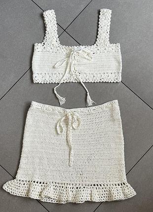 Вʼязаний костюм missguided розмір s