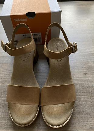 Нові шкіряні босоніжки shoe timberland3 фото