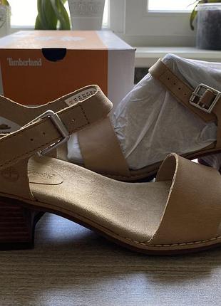 Нові шкіряні босоніжки shoe timberland6 фото