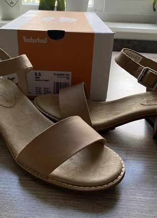 Нові шкіряні босоніжки shoe timberland4 фото