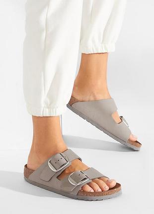 #b9 birkenstock arizona шлепанці оригінал нат. шкіра.