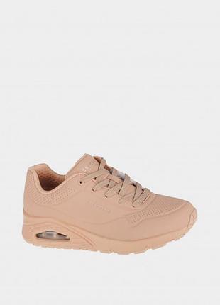 Жіночі кросівки skechers / стильні кросівки  бежевого кольору