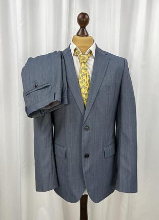 Hugo boss classic wool suit класичний вовняний костюм двійка хуго босс