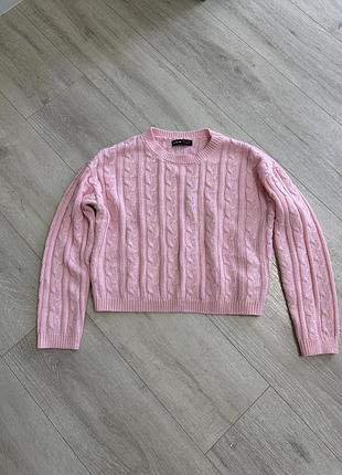 Жіноча рожева кофтинка/кофта shein