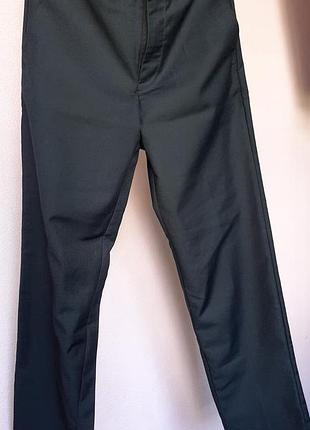 Классические темно-синие брюки для мальчика 11-13 лет