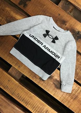 Детская кофта (свитшот) с принтом under armour (андер армур 12-18 мес 80-86 см идеал оригинал)