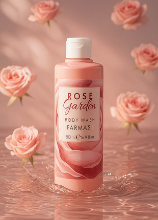 Гель для душу троянда rose garden, фармасі фармаси farmasi  500 мл