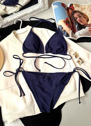 Раздельный купальник треугольнички