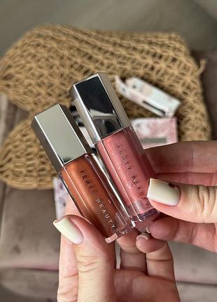 Блиск gloss bomb universal lip luminizer 01 fenty glow, 02 fussy (9ml)