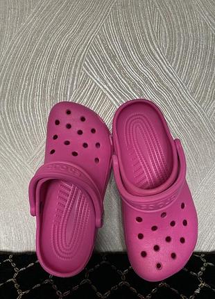 Насичені сабо, crocs на дівчину-підлітка, розмір 36-37 (m4w6)