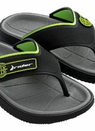 Шльопанці в'єтнамки чоловічі rider block thong ad green grey. оригінал. розміри 39 - 47.