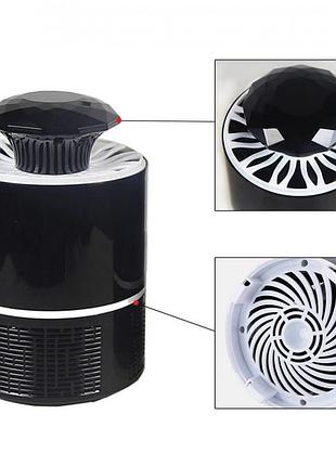 Лампа-пастка знищувач комарів та комах mosquito killer lamp 5 вт usb
