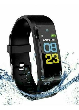 Smart смарт браслет 115 plus пульсометр крокомір фітнестрекер (оригінал)