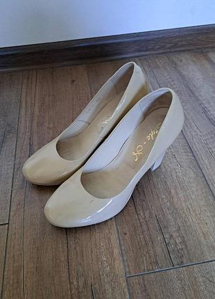 Туфлі жіночі бежеві  style-n