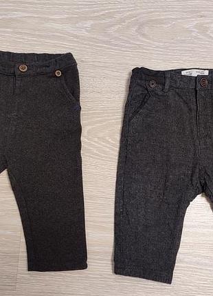 Брюки, для мальчика, 6-9, 9-12 мес, zara