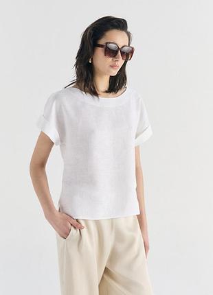 Льняний топ блуза paul costelloe