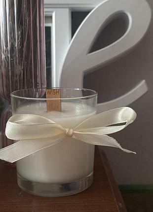 Ароматна свічка ручної роботи в склянці | подарунок | handmade