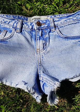 Жіночі джинсові шорти hotpant (uk6/eu34)