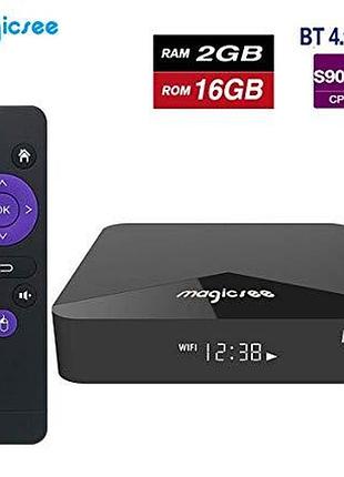 Смарт приставка magicsee n5 2/15 гб android 10 amlogic s905x smart tv box 2