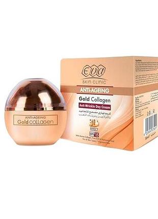 Денний крем eva gold (єва голд) collagen від містя, spf-15, 50 мл. (2224)