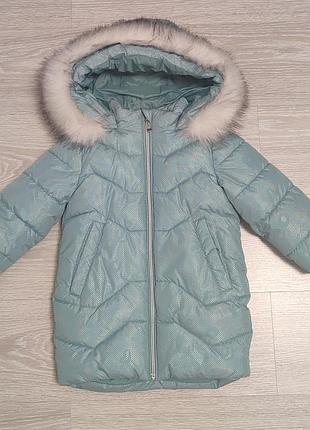 Зимова куртка, пуховик, для дівчинки, ostin, дуже тепла, розмір 3 роки