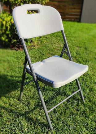 Складной стул (стандартный тип) 47,5*59*86,5см белый sw-00001607