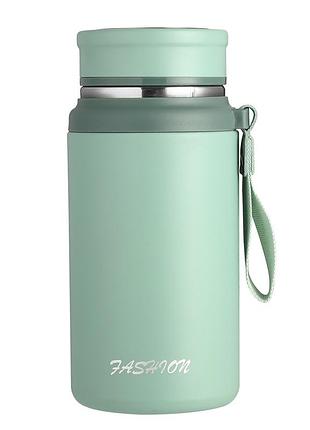 Термос fashionна с датчиком температуры 700 мл оливковый