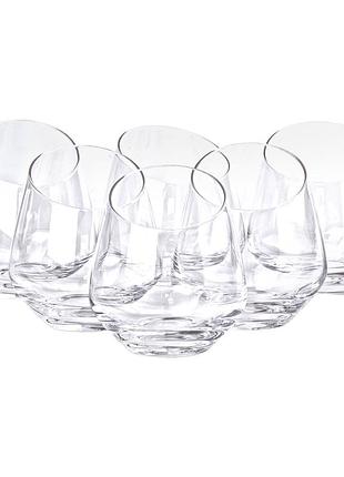 Набор из 6 стаканов для виски, 450 мл, толстое дно.