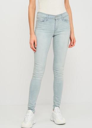 Жіночі джинси скіні levi's 710 super skinny розмір 24