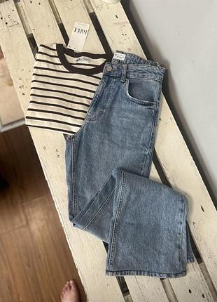 Джинси кльош рвані