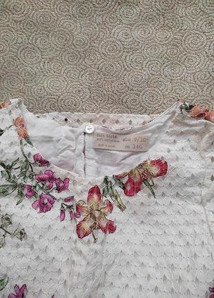 Летнее платье zara рост 134-140 3