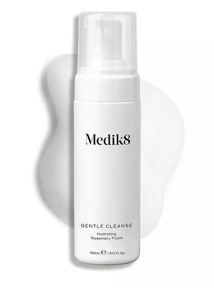 Зволожувальна пінка для вмивання з розмарином medik8 gentle cleanse 150 ml