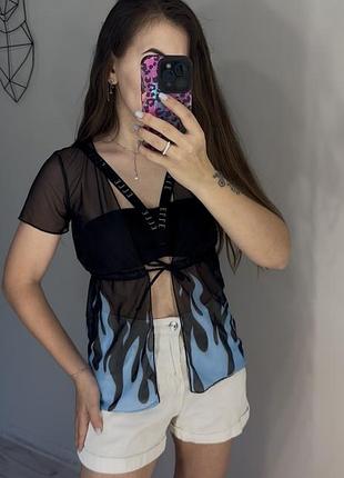 Пляжна сітка -накидка на купальник