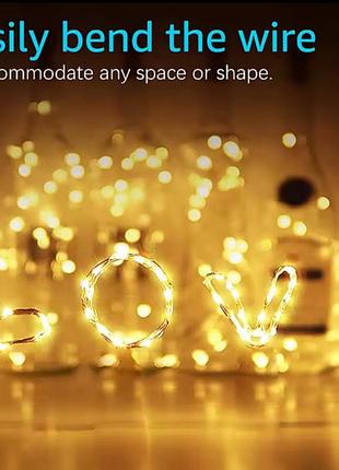 Светодиодная гирлянда роса 2 м