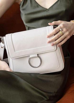 Лаконічна повсякденна сумка jessie, жіноча біла містка сумочка
