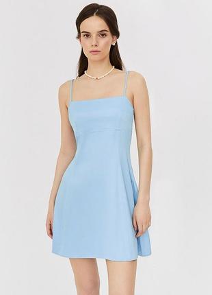 Коротка блакитна сукня fashionista розмір xs